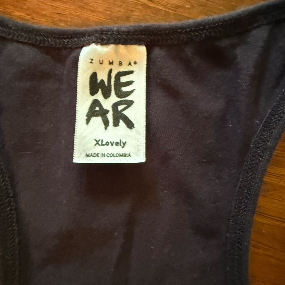 Zumba Instructor Black Tank Top - Picture 3 of 3